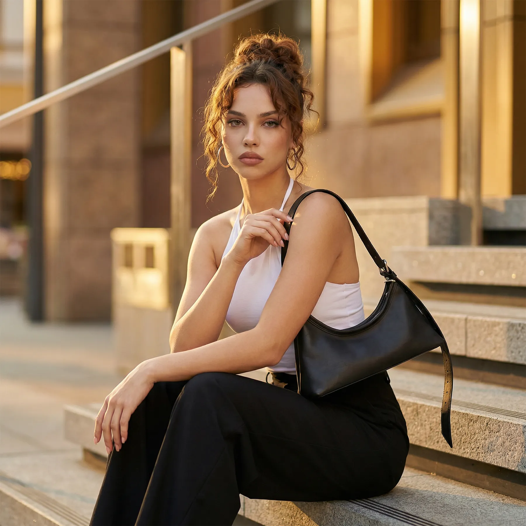 Baguette Shoulder Bag - Image 3