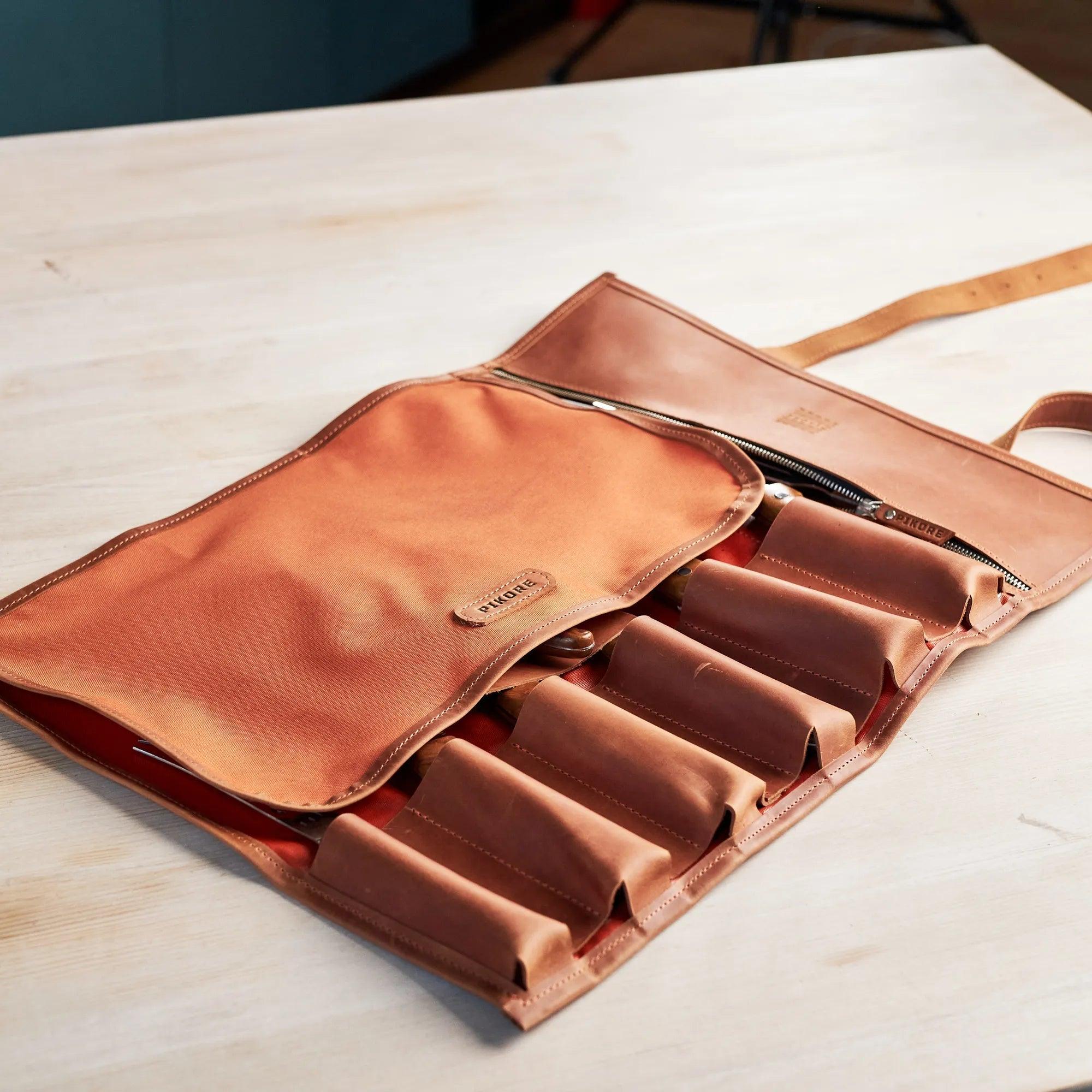 Waxed Canvas Knife Roll - Image 13