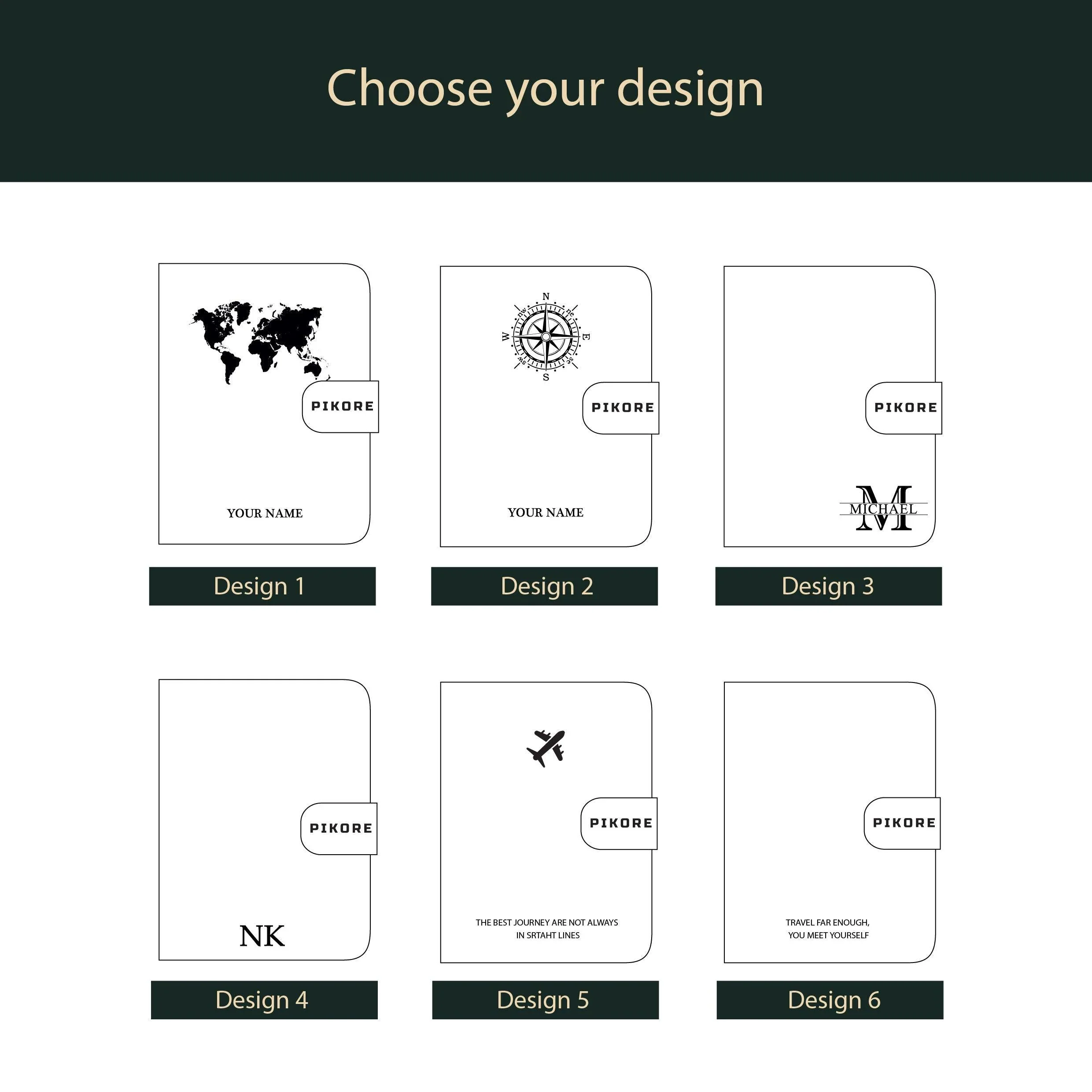 Couple's Passport Wallets & Luggage tag - Image 5