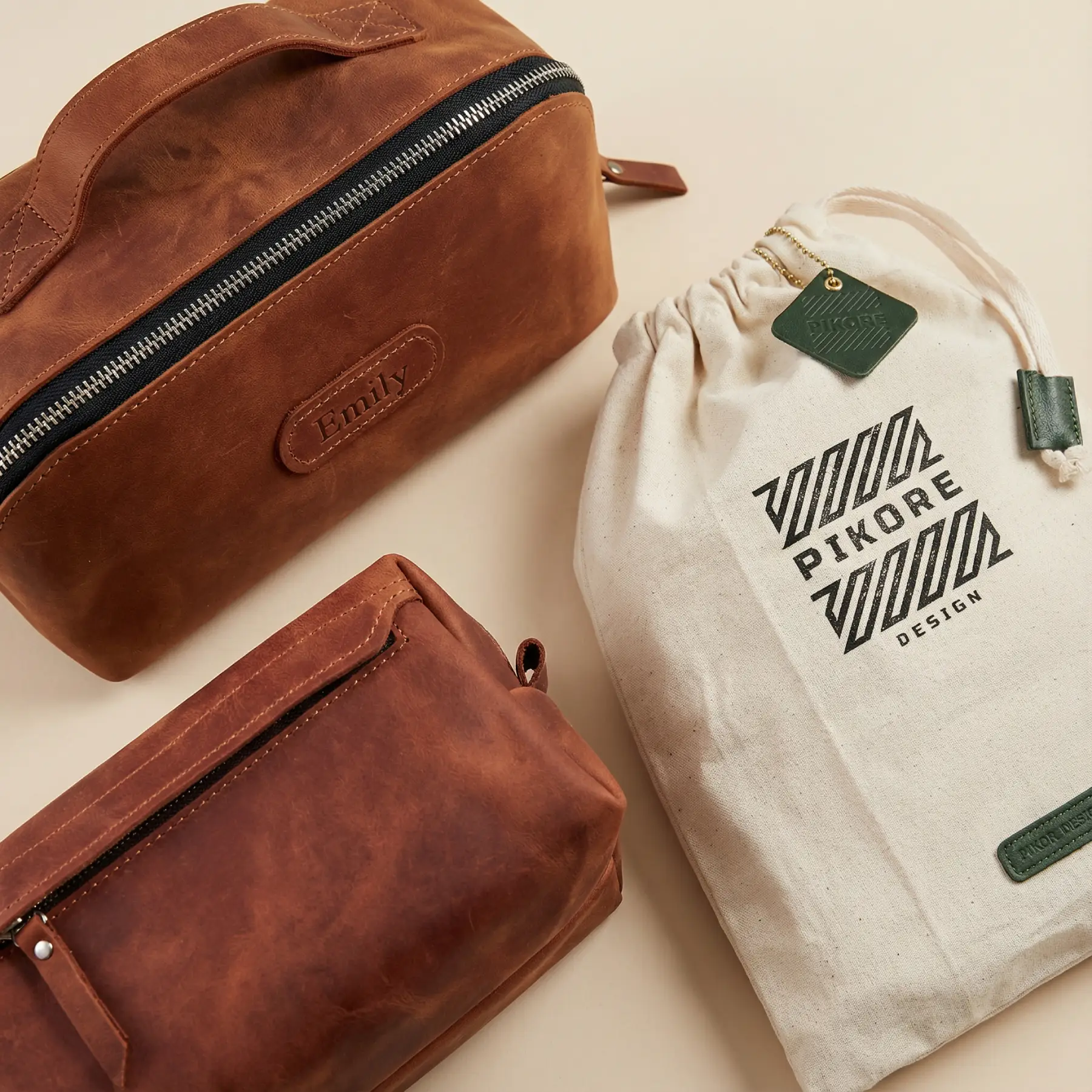 Couple's Toiletry Bag Gift Set - Image 3