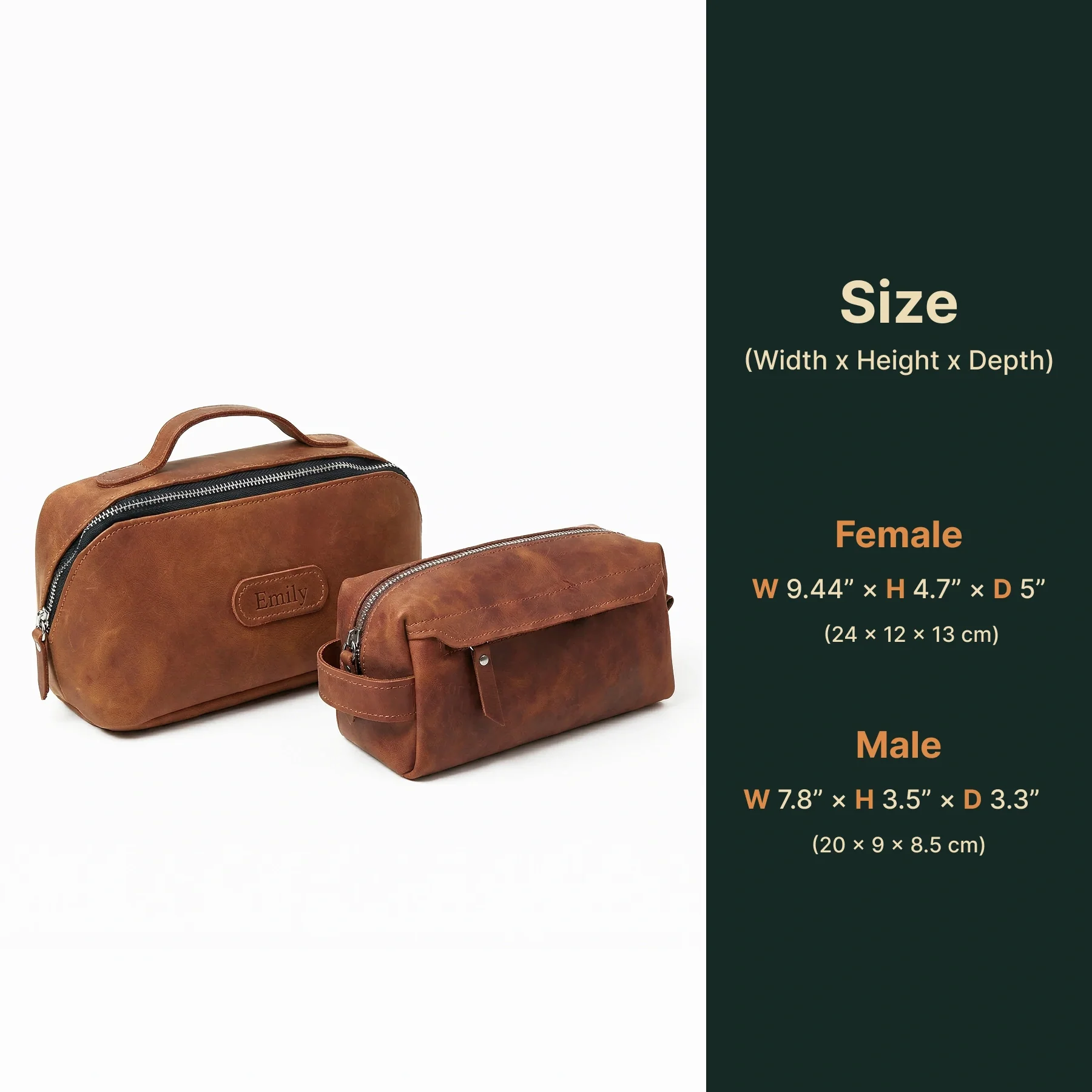Couple's Toiletry Bag Gift Set - Image 5