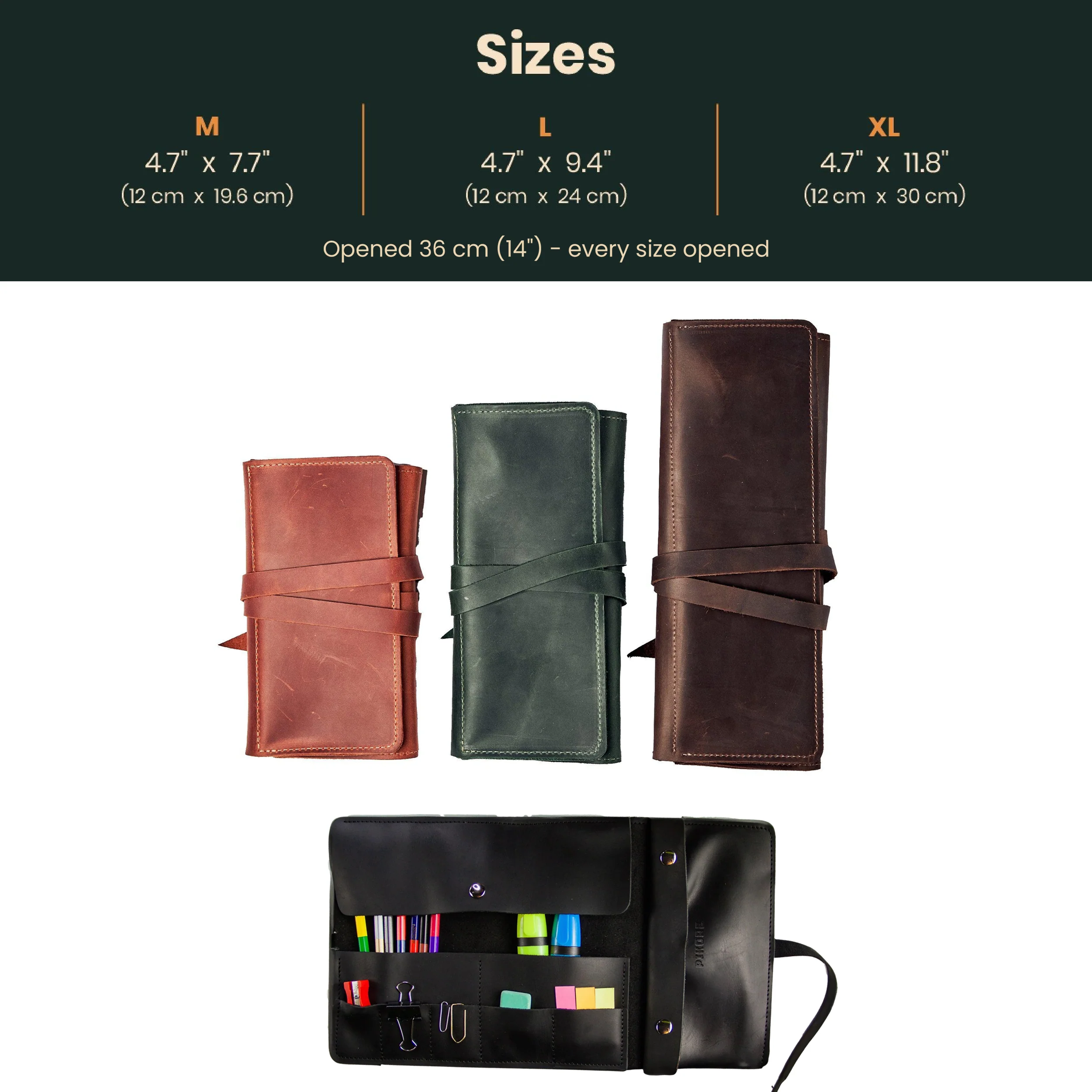 Leather Pencil Case - Image 5
