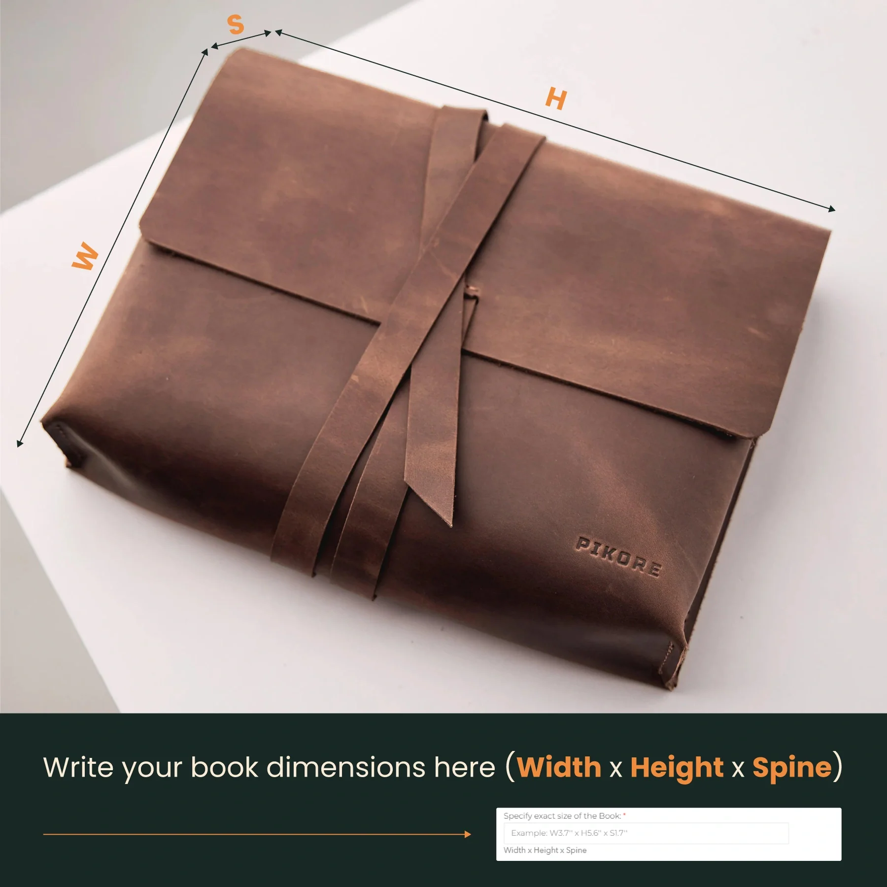 Leather Book Sleeve - Image 5