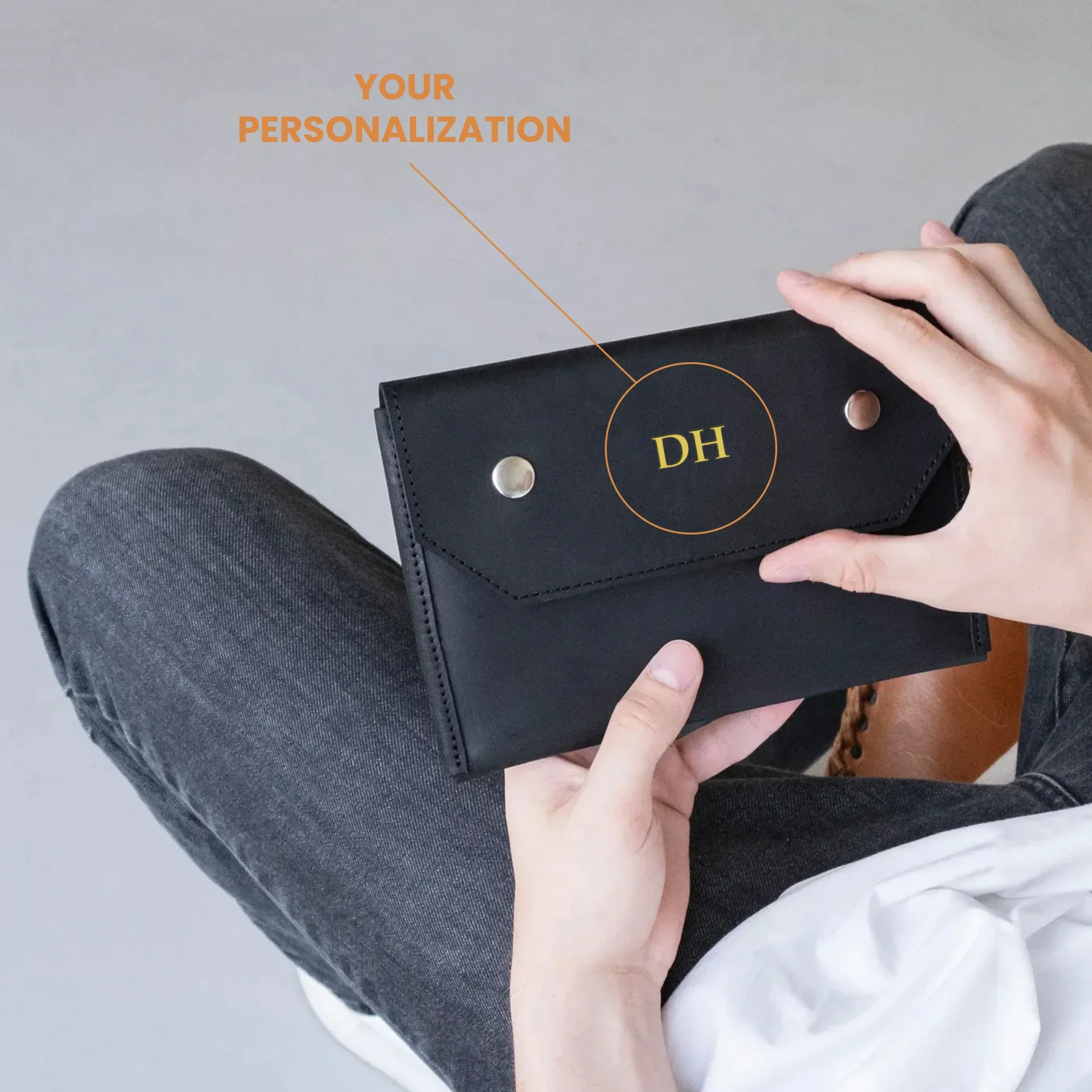 Leather Cash Wallet - Image 2
