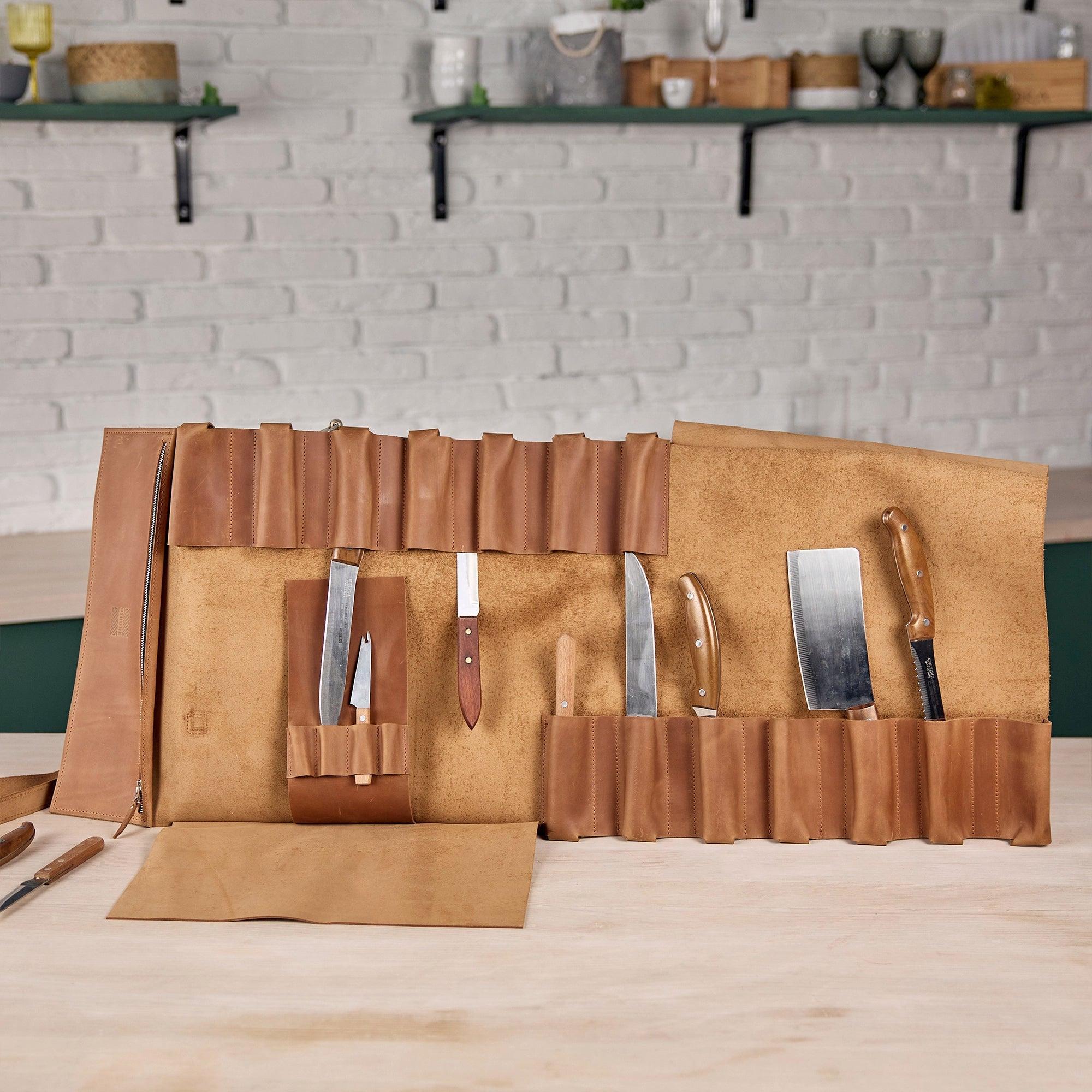 The Professional's Leather Knife Roll - Image 58