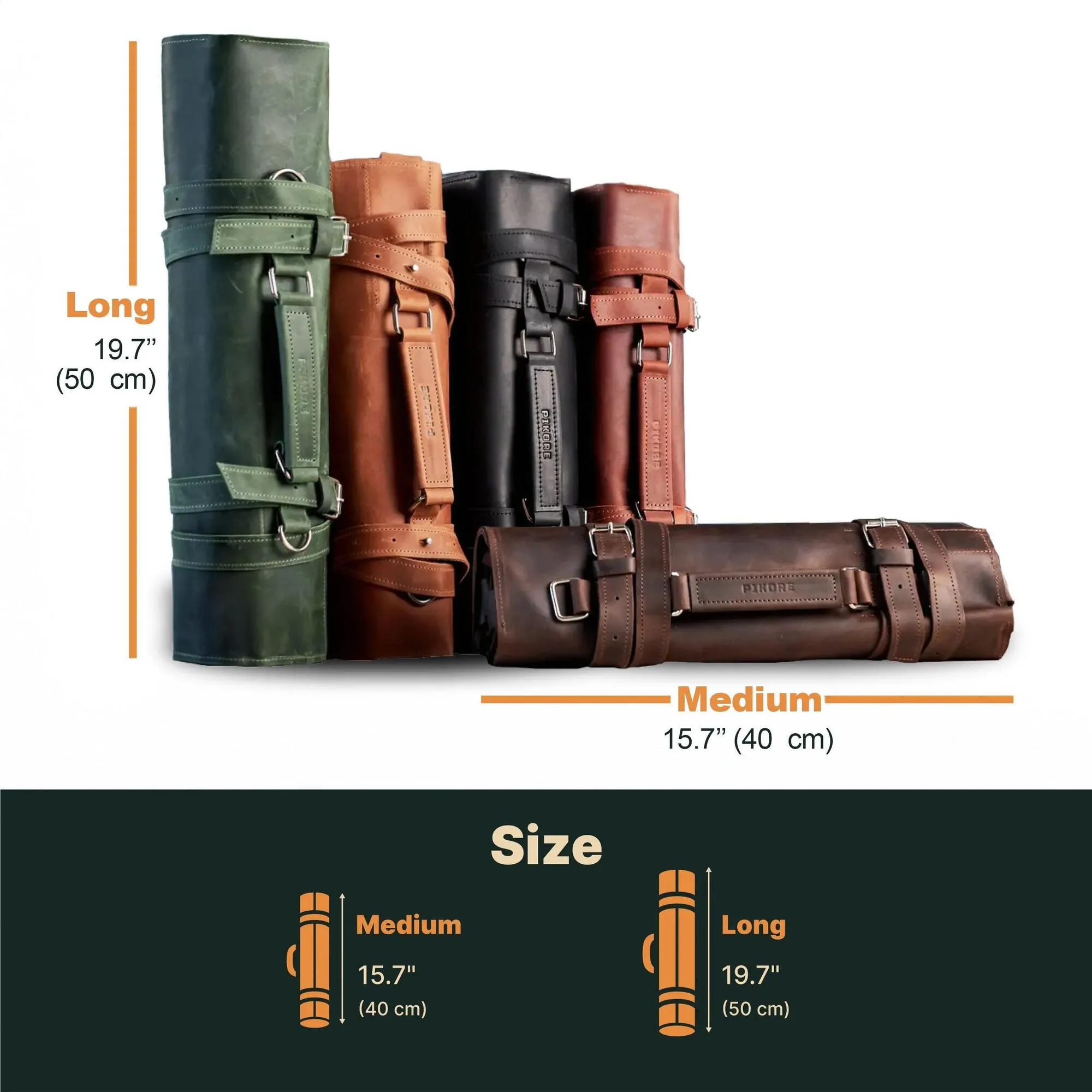 The Professional's Leather Knife Roll - Image 6
