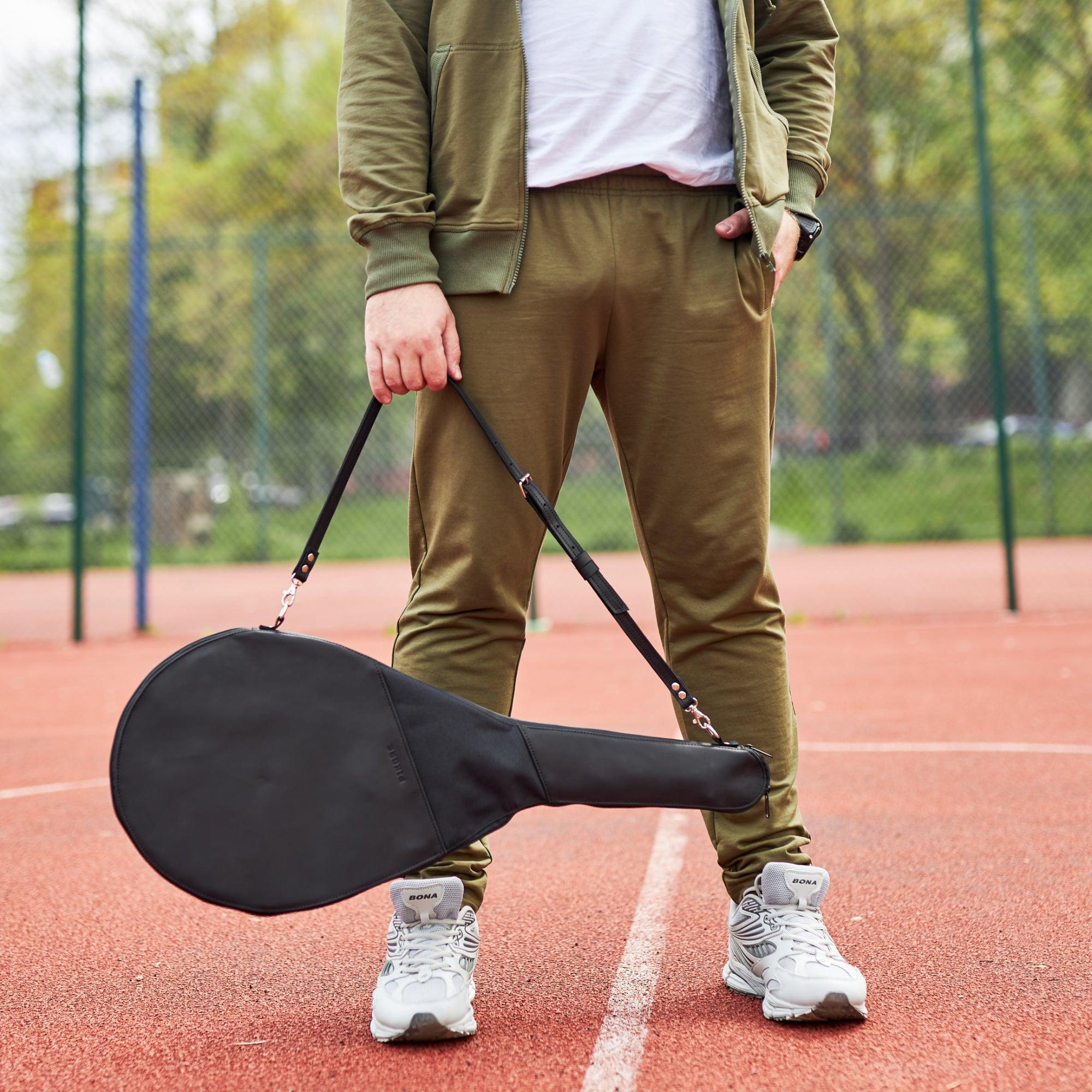 Leather Tennis Bag - Image 12