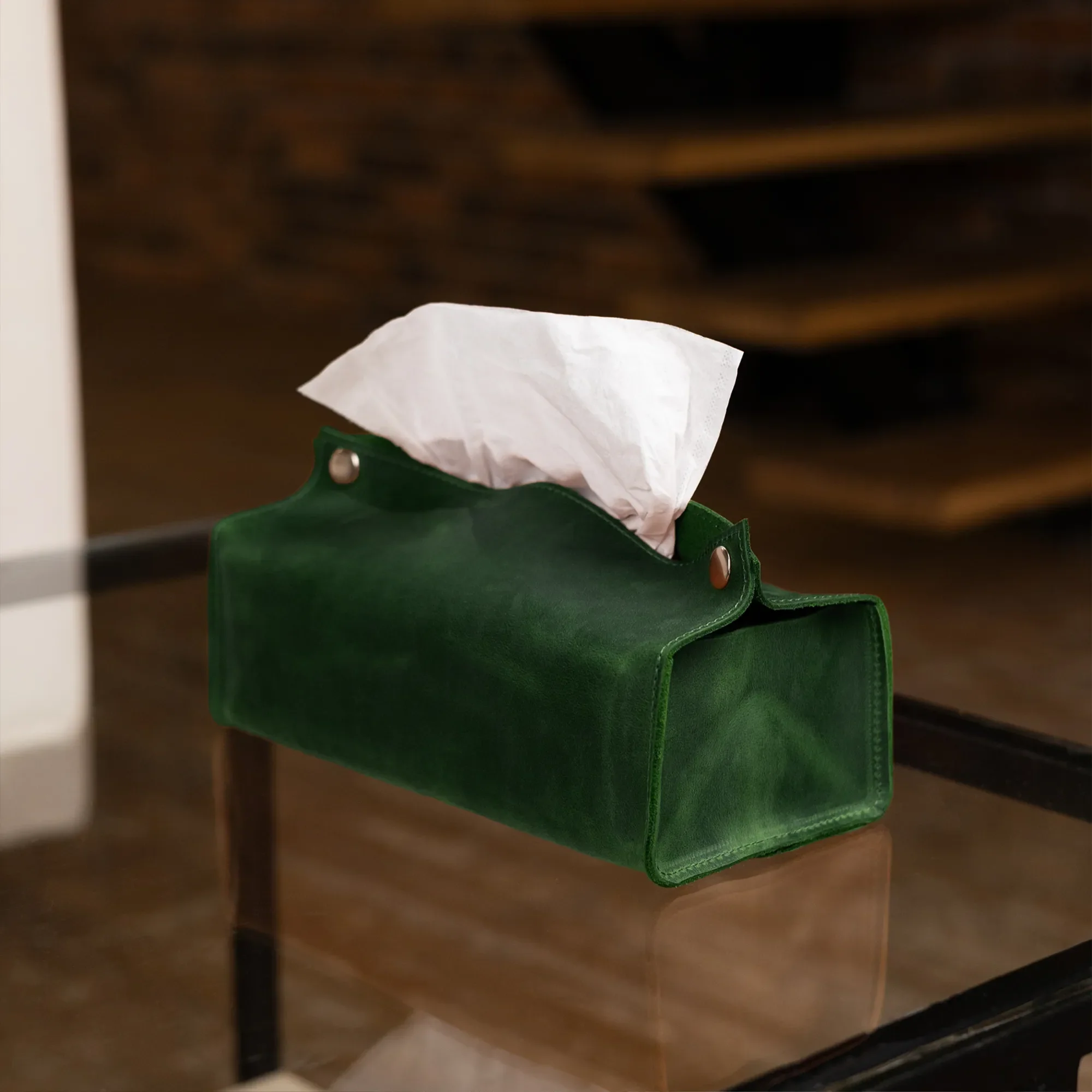 Leather Tissue Box Cover - Image 13