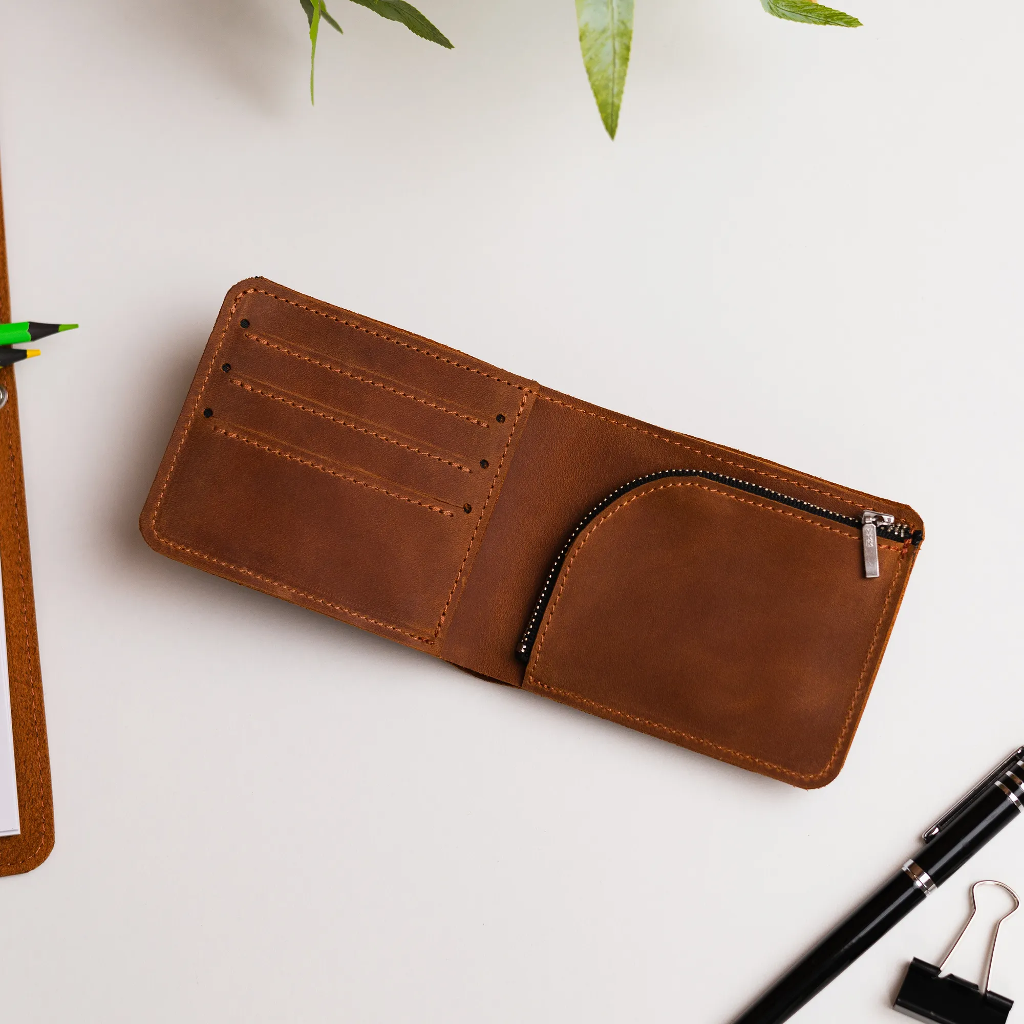 Personalized Leather Wallet - Image 11