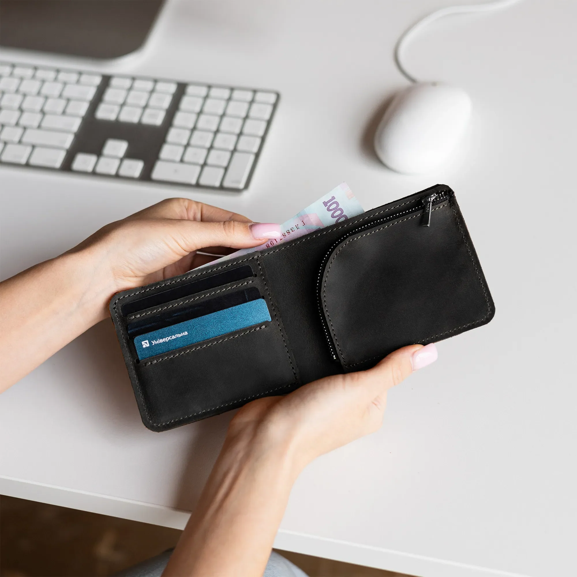 Personalized Leather Wallet - Image 13