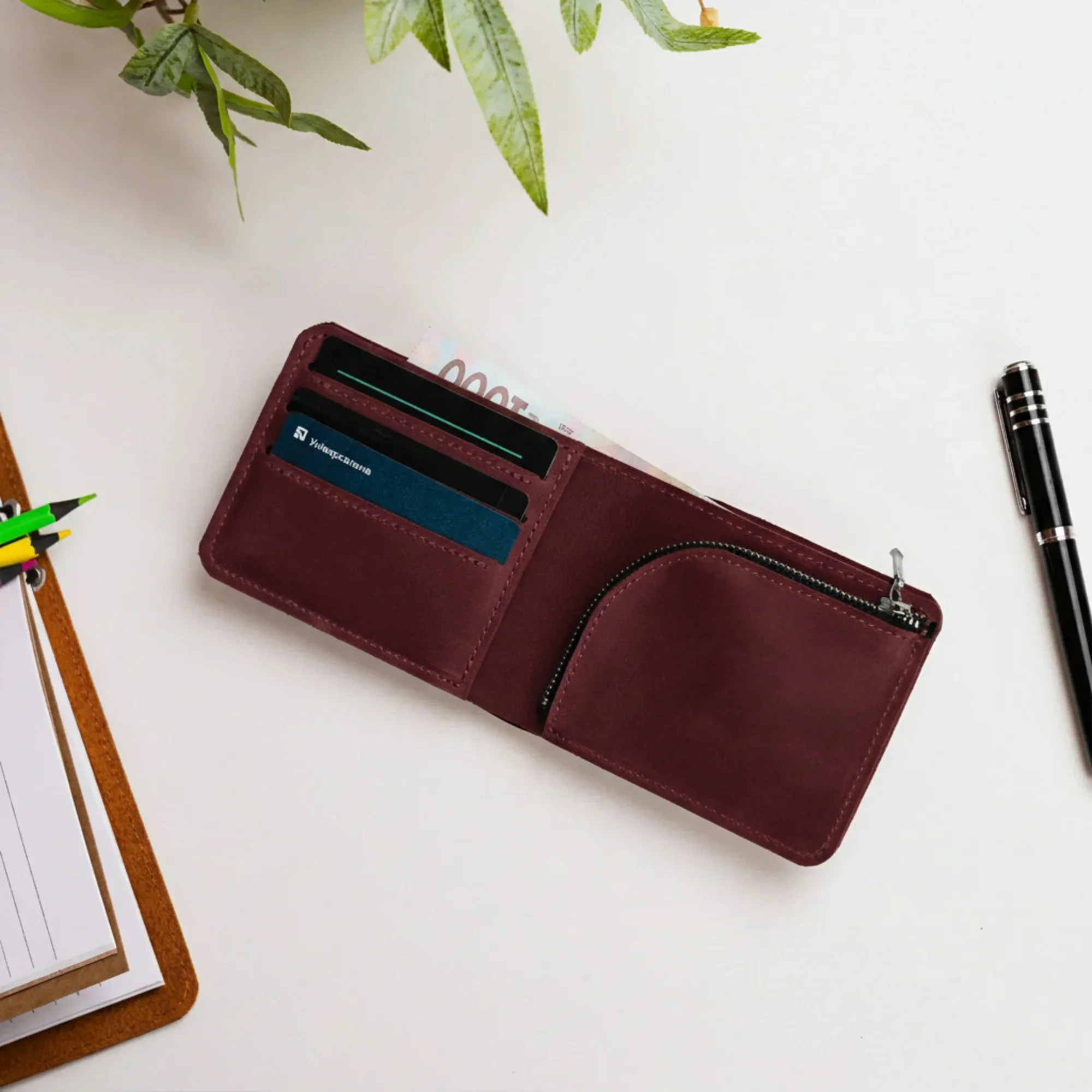Personalized Leather Wallet - Image 18