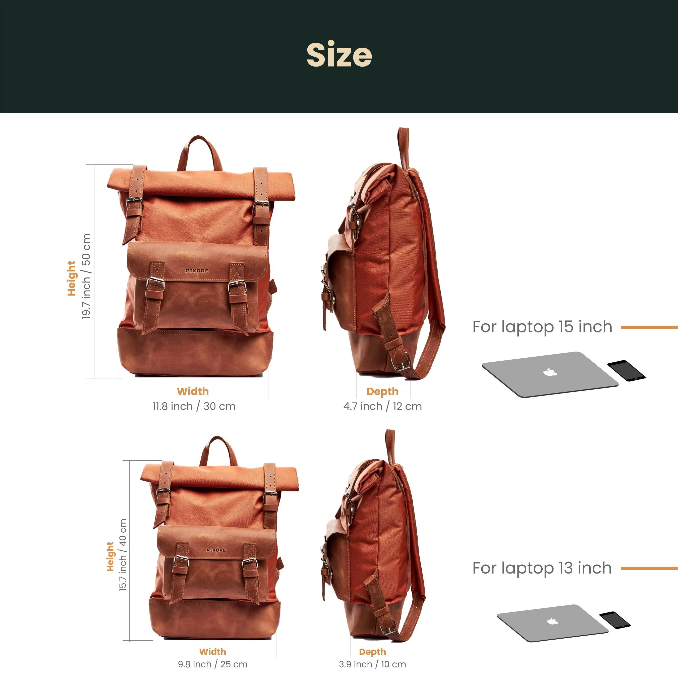 Roll Top Backpack - Image 4