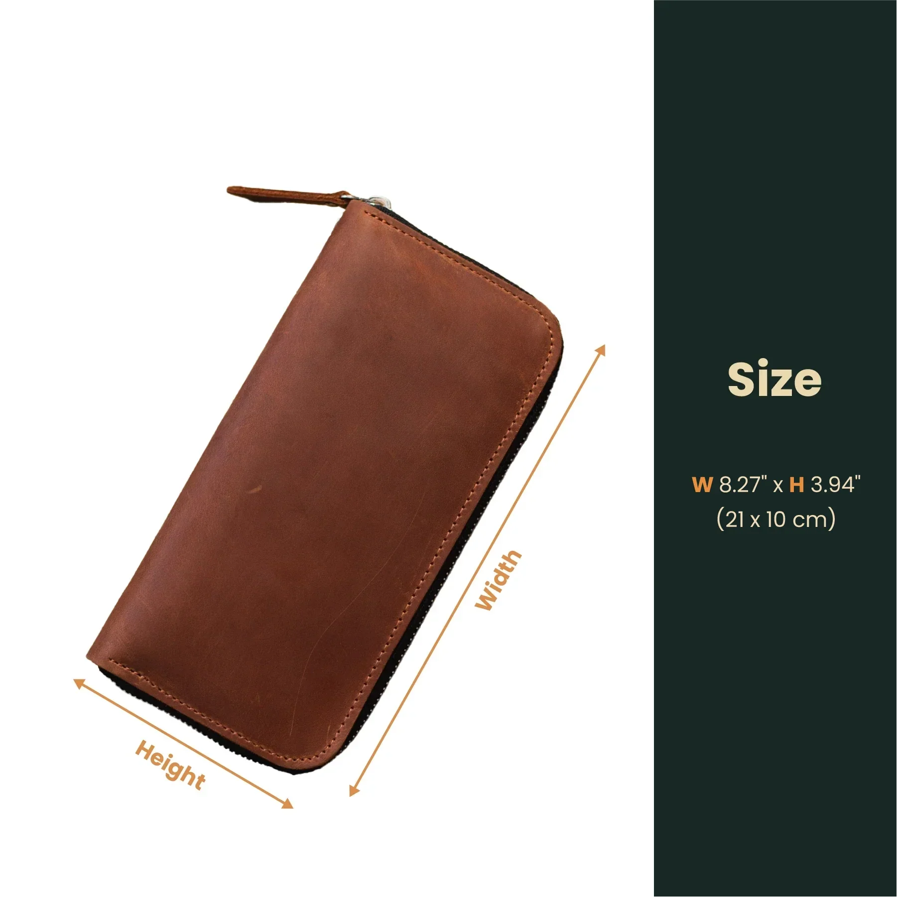 Long Zippered Wallet Lagom - Image 4