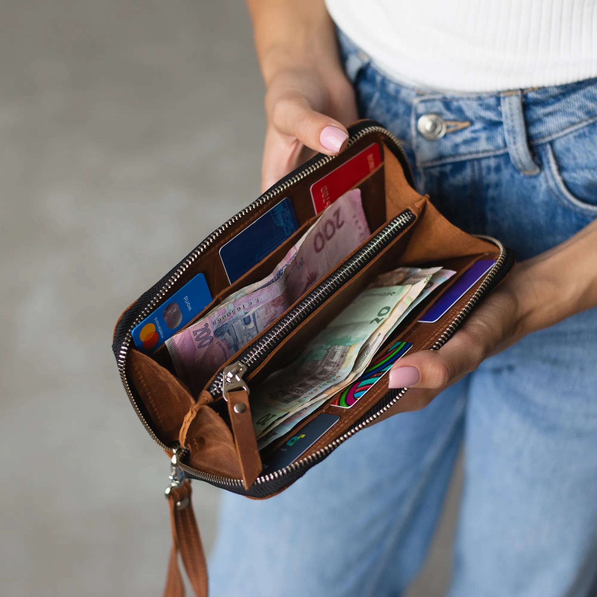 Long Zippered Wallet Lagom - Image 9